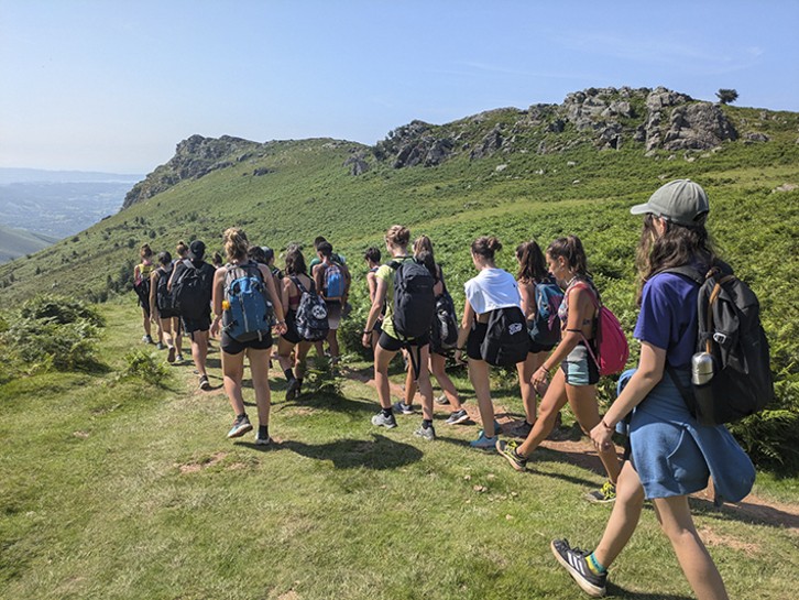 Mugaldeko udaleku ibiltaria, hirugarrenez Lapurdi, Nafarroa eta Gipuzkoa lotzen
